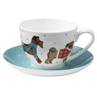 ulster weavers hound dog cup and saucer
