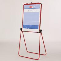 ultimate loop leg flipchart easel red