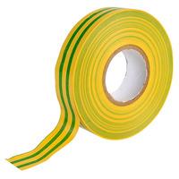 Ultratape Green/yellow PVC Insulating Tape 19mm x 33m