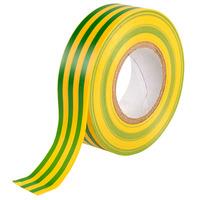 Ultratape Green/Yellow PVC Insulating Tape 19mm x 20m