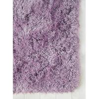 Ultra Soft Heather Purple Shaggy Rug 60x120