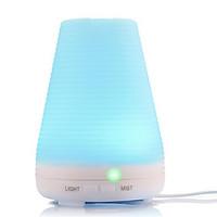 Ultrasonic Mist Air Humidifier with 7 Color Changing LED Light Portable Aromatherapy Diffuser for Home Offic