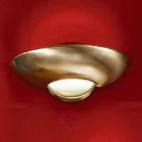 Ulisse brass wall light