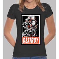 ultron destroy- girl t-shirt