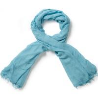 ultra soft modal scarf silver teal one size