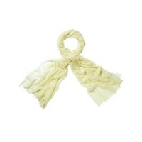 ultra fine cashmere scarf lemon twist one size