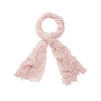 ultra fine cashmere scarf soft pink one size