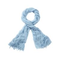 ultra fine cashmere scarf spring blue one size