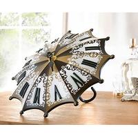 Umbrella Table Clock, Metal