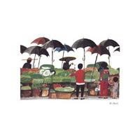 Umbrella Greens By Miroslav Sasek