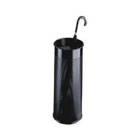 UmbrellaWaste Bin Perforated Black 310251