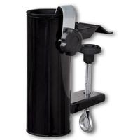 Umbrella Holder Steel Black Fishing Rod Holder