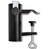 Umbrella Holder Steel Black Fishing Rod Holder