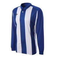 Umbro Clifton LS Teamwear Shirt (blue-white)