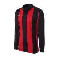 Umbro Clifton LS Teamwear Shirt (red-black)