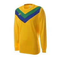 Umbro Chevron LS Teamwear Shirt (yellow)