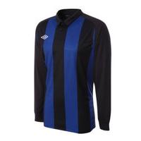 Umbro Clifton LS Teamwear Shirt (blue-black)