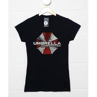 Umbrella Big Print Womens T Shirt - Inspired by Resident Evil
