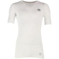 Umbro Mens Compression Baselayer Top White