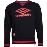 Umbro Mens Pro Training Tempo Sweat Black