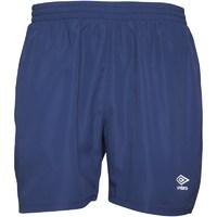 umbro mens training woven shorts blue depthswhite