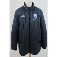 Umbro, size XXL blue quilted England coat