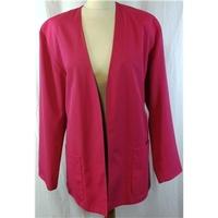 Umbranded Size 16 Blak and Pink Jacket Unbranded - Size: 16 - Black - Jacket
