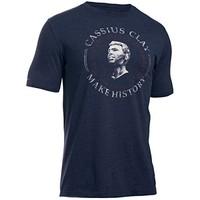 Under Armour 2016 Mens Clay Make History Triblend Tee - Midnight Navy - M