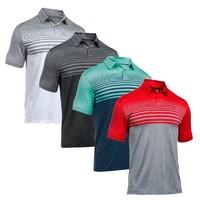 under armour coolswitch upright stripe polo shirts