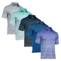 Under Armour Coolswitch Trajectory Stripe Polo Shirts