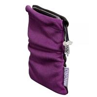 Universal CareBag MP3 Microfibre Case Black/Purple