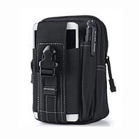 Universal Outdoor Tactical Holster Military Hip Waist Belt Bag Wallet Pouch Purse Phone case with Zipper for iphone7 7P 6S 6P 5S and other phone