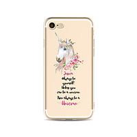 Unicorn TPU Soft Case Cover for apple iPhone 7 7 Plus iPhone 6 6 Plus iPhone 5 5C iPhone 4