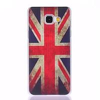 Union Jack Painted PC Phone Case for Galaxy A310/A510/A710