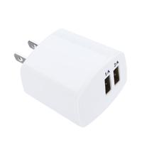 Universal Dual USB Power Adapter 5V 1A 2A Portable Wall Charger for Apple Samsung Tablet PCs iPad iPhone iPod MP4 Players US Plug White
