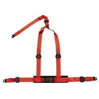 Universal 3point harness red + EMark