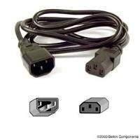 Universal Computer-Style AC Power Extension Cable 1.8m (6ft)