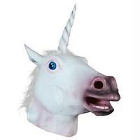 Unicorn Animal Latex Halloween Mask Halloween Props Cosplay Accessories