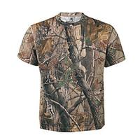 Unisex Short Sleeve Tops Wearproof Breathability Hunting