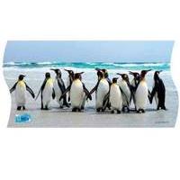 Uncle Milton National Geographic Wild Panorama 3-in-1 Puzzles 172 Pieces Emperor Penguins Edition (u16452)