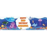 Under the Sea Personalised Party Banner