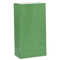 unique party paper party bags green