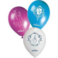 Unique Party 8 Assorted Latex Balloons - Disney Frozen Alpine