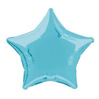 Unique Party 20 Inch Star Foil Balloon - Baby Blue