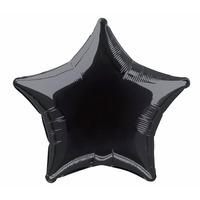 Unique Party 20 Inch Star Foil Balloon - Black