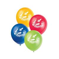 Unique Party 8 Thunderbirds Latex Balloons