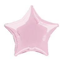 unique party 20 inch star foil balloon pastel pink