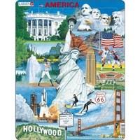 United States of America Souvenir Jigsaw Puzzle