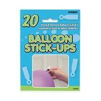 Unique Party Balloon Stick-Ups 20 Pack