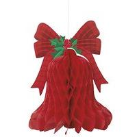 Unique Party 15 Inch Honeycomb Hanging Decorations - Redbell Xmas